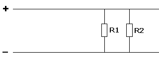 Diagram of parallel connection