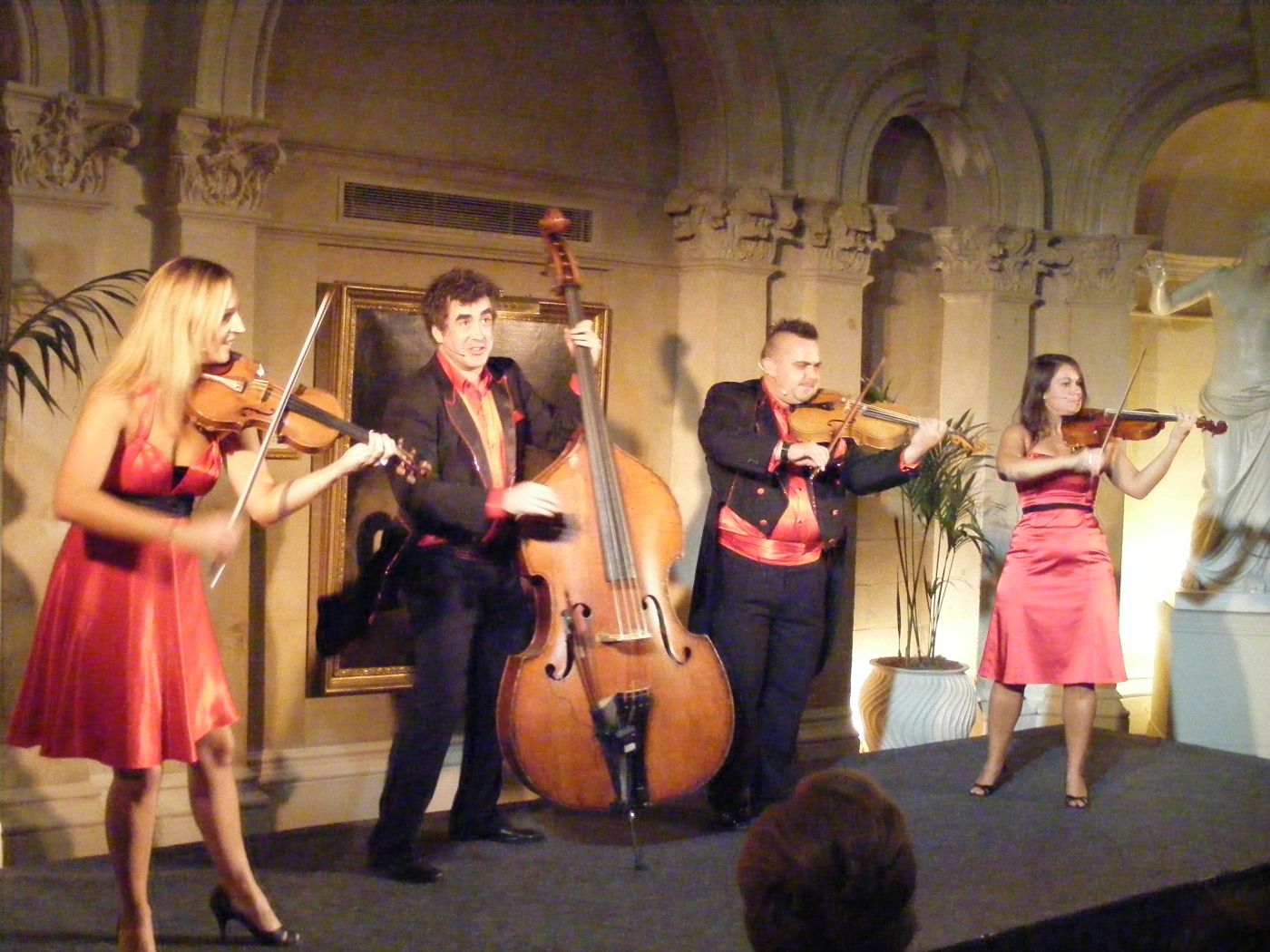 Graffiti Classics on stage at the Bristol Marriot Royal Hotel