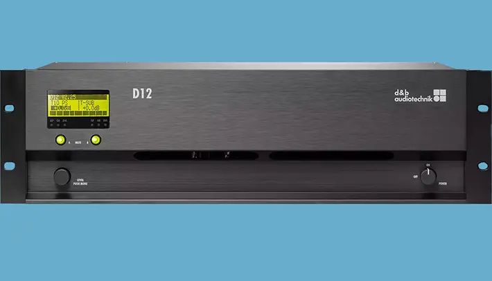 Image of d&b audiotechnik D12 amplifier